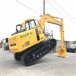 Komatsu รถขุด pc120-6มือสองรถตักตีนตะขาบพร้อมระบบไฮดรอลิกที่แข็งแรง - Product Image 5