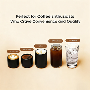 Máquina de café <span class=keywords><strong>espresso</strong></span> duradera, molinillo automático y cervecero, molinillo de rebabas cónicas de uso doméstico de larga duración - Product Image 6