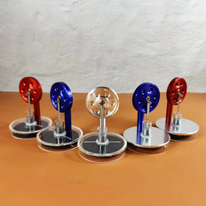 Modèle de <span class=keywords><strong>moteur</strong></span> <span class=keywords><strong>Stirling</strong></span> différentiel à basse température expérience de physique dynamique à la vapeur nouveaux jouets exotiques cadeaux d'anniversaire créatifs - Product Image 5