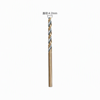 Foret hélicoïdal à queue droite 2,6-3,2 mm HSS entièrement affûté en acier rapide pour fer et aluminium, vente en gros OEM usine