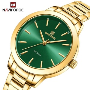 นาฬิกาควอตซ์ Naviforce 5025 คุณภาพสูง กันน้ำ นาฬิกาข้อมือผู้หญิง ขายส่งจากโรงงาน - Product Image 2