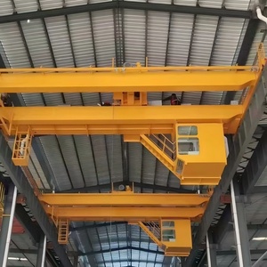 Schwerlast-Elektro-Doppelträger-Brückenkran für Frachtumschlag im Baugewerbe, Motor 15m Max. Hubhöhe 20T Max. Heben - Product Image 1