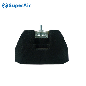 Support en caoutchouc haute qualité pour climatiseur, avec fixation par boulon, anti-vibration, pour installation extérieure - Product Image 6