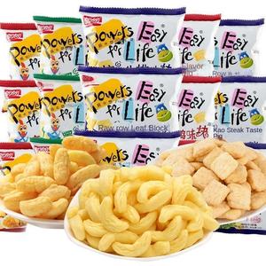 Chips soufflées semi-molles salées à la patate douce Panpan, faibles en gras, 105g, prêtes à consommer, collation de bureau, sac cadeau, vente en gros - Product Image 2