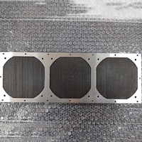 Ensemble de ventilation pour chambre noire en nid d'abeille d'aluminium soudé, à pores grossiers, écologique, design moderne, marque Hengshi HSL