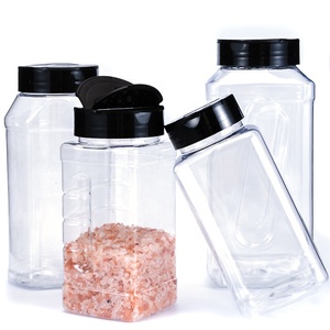 Wholesale Disposable Plastic Food Storage Packaging Container Jar Kitchen Big Spice Seasoning Bottle