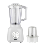 Mixeur et presse-agrumes électrique portable 2-en-1 en plastique pour table