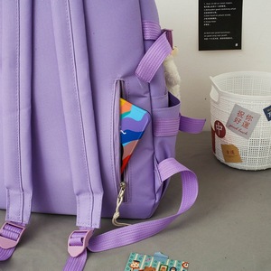 Ensemble de sacs pour filles WSY432, sac à dos scolaire imperméable tendance pour enfants, adolescents, étudiants, sacs d'école pour filles, retour à l'école, ensemble 4 en 1 - Product Image 4