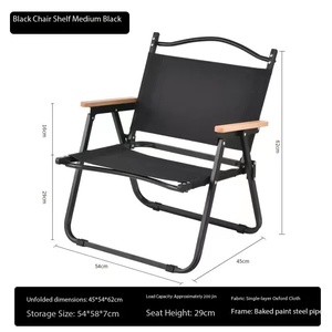 Chaise de plage pliable portable IStapromo, légère, en tissu Oxford, avec cadre métallique, dossier séparé, pour le camping, les pique-niques, les activités de plein air - Product Image 4