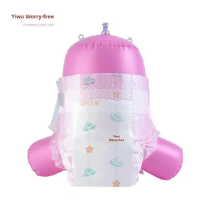{Soldes Exceptionnelles} Couches-culottes imprimées en coton Yipian sans souci pour bébé, protection 3D anti-fuites, surface sèche, vente en gros directe usine - Product Image 3