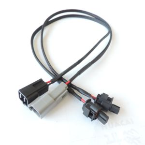 2 Pin Automotive Kabelboom Met Connector 02977763 Molex 0349002120 Connector Met Gxl 18AWG Zwarte En Rode Draad - Product Image 1