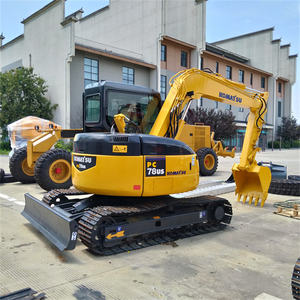Excavadora pequeña usada Komatsu 7ton PC78 de fácil mantenimiento, construcción EPA CE, mini excavadora de segunda mano - Product Image 3