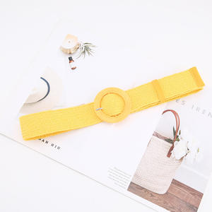 <span class=keywords><strong>Ceinture</strong></span> large <span class=keywords><strong>tressée</strong></span> pour femmes <span class=keywords><strong>Ceinture</strong></span> de taille tissée <span class=keywords><strong>Ceinture</strong></span> élastique <span class=keywords><strong>en</strong></span> <span class=keywords><strong>paille</strong></span> pour femmes pour robe Jeans Pantalon - Product Image 4