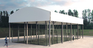Techo Panorámico Personalizado para Pista <span class=keywords><strong>de</strong></span> Pádel con Césped Artificial Premium y Accesorios, Cubierta para Pista <span class=keywords><strong>de</strong></span> Pádel - Product Image 2
