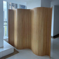 Paravent pliant en bois du fabricant, séparateur d'espace autoportant pour chambre, bureau à domicile, pour la division des espaces