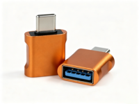 Adaptador USB-C 3.1 a USB-A 3.0 Hembra de 10 Gbps con Protección OTP para Smartphone, Laptop, PC, Cámara y LED - 2 en 1