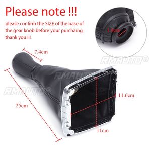 5 Speed Gear Shift Knob Gaiter <b>Boot</b> <b>Cover</b> for Ford/Focus 2 MK II 2005 2006 2007 2008 2009 2010 2011 - Product Image 6
