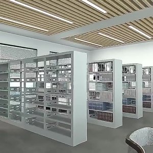 Tùy Chỉnh Thiết Kế Công Nghiệp Thép Kệ Sách Cho Phòng Ngủ Trường Học & Phòng Đọc Sách Lưu Trữ Voucher Lưu Trữ Cuốn Sách Giá Nhà Sản Xuất - Product Image 2