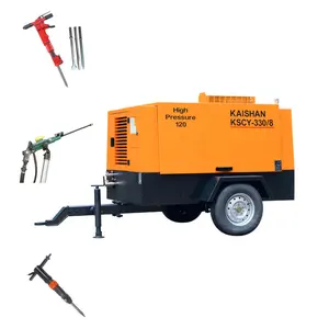 Áp lực cao Máy nén khí mini demolition Jack búa máy khoan