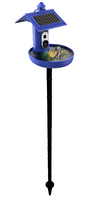 Mangeoire intelligente pour oiseaux HiBirds HB-F4 avec batterie 5200mAh, étanche IP65, capable de reconnaître 10000 oiseaux via l'application caméra, compatible WiFi