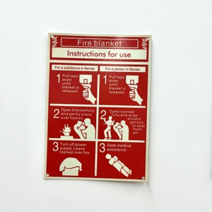 ملصق مطفأة حريق مخصص من البي في سي، لافتات مطفأة حريق مضيئة، لوحة إشارة مضيئة لمطفأة الحريق على الجدار - Product Image 3