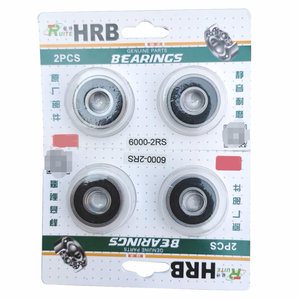 Rodamientos Hrb 6000-2rs Sellados para Bicicleta, Piezas de Eje Delantero y Trasero - Product Image 2