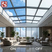Selbst klebende elektronisch schaltbare Smart Film Pdlc Smart Tint Pdlc Film Smart Fenster folie für Glas