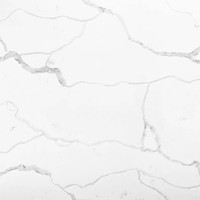 Plateau de table en quartz moderne et durable, grande dalle, pour salle de bain et cuisine, épaisseur 20 mm, veines fines et épaisses, quartz VQ, garantie 3 ans