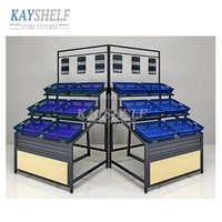 Multifunctionele Groente Fruit Plank Rack Supermarkt Display Planken Voor Verkoop