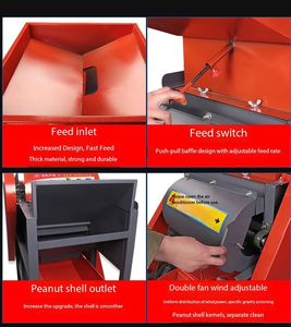 Macchine agricole arachide trebbiatrice macchina arachide trebbiatrice per la vendita Trilladora De Cacahuate arachidi lavorazione - Product Image 4