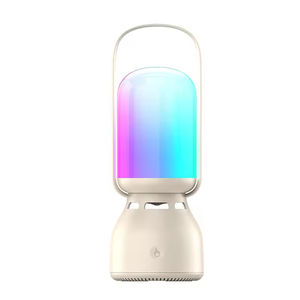 Lumière chaude douce Son clair pour le camping Night Party Outil audio sans fil axé sur le confort Lumière de camping Haut-parleur Bluetooth - Product Image 1