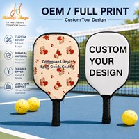 Housse de pickleball personnalisée OEM avec motif imprimé, corps souple et fermeture éclair fluide pour utilisation en extérieur – Usine chinoise