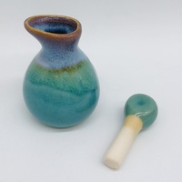 Diffuseur sans flamme en porcelaine gris moucheté, diffuseur en céramique écologique personnalisé pour la maison et le salon, cadeau pour les fêtes et les festivals
