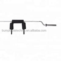 Barre de squat portable pour entraînement de musculation, fabriquée en Chine, 2,2 m, 28 mm, en acier, pour levage de poids, barre de sécurité pour squats