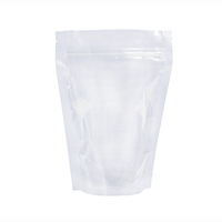 Pochette Doypack debout en plastique personnalisée 3.5g 7g 14g 28g Sacs en mylar PE anti-odeur avec logo pour usage alimentaire et industriel