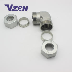 Raccords hydrauliques Parker-Ermeto EO à haute pression série W 1C9/1D9 RN, manchon <span class=keywords><strong>hydraulique</strong></span> métrique, adaptateur <span class=keywords><strong>olive</strong></span>, écrou à coupe - Product Image 3