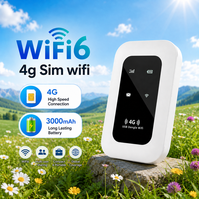 Hot Sale 4g Portable Router Pocket Wifi 4G LTE Router Wireless Mobile Hotspot Portable Wifi Modem 4g Sim Card Wireless Wifi
