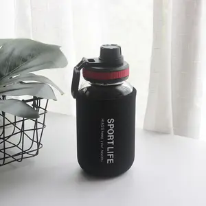 Sinh thái thân thiện với sản phẩm 2024 quà tặng cao Borosilicate Chai Nước Thủy Tinh drinkware thể thao giá rẻ chai nước thủy tinh cho các bà mẹ ngày