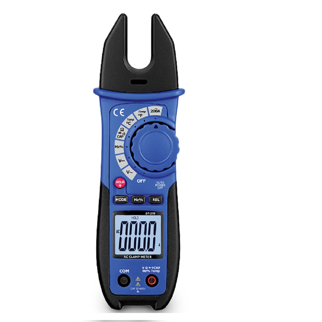 GOYOJO DC-DT-370 4000 counts Heavy Duty 200A AC MINI 1.2inch (30mm) Open Jaw Clamp Meter