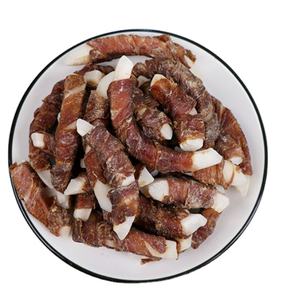 Toptan organik ördek hindistan cevizi şeritler köpek diş çıkarma yüksek Protein doğal sağlık aperatifler davranır - Product Image 1