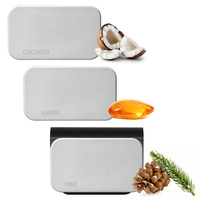 Diffuseur d'aromathérapie solide portable pour pare-soleil de voiture, désodorisant d'air intérieur, clip de ventilation pour climatiseur
