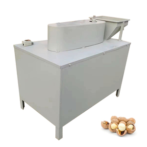 High Quality Black Walnut Hulling Shell Crushing Machine Macadamia Nut Cracking Sheller Machine