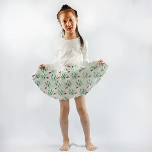 Baju Pesta Ulang Tahun Anak Perempuan, Rok Mini Tutu Pohon Natal Rusa
