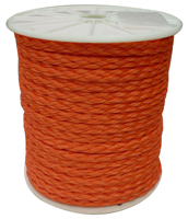 Corde tressée creuse en polyéthylène, 50 pièces, cordon en plastique, en forme de bateau, accessoire d'amarrage