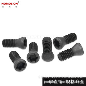 NOMOSION Black <b>Pan</b> Head Screw M2.5 Fine Thread Class 12.9 Carbon Steel Metric For CNC Tool <b>Holders</b> - Product Image 3