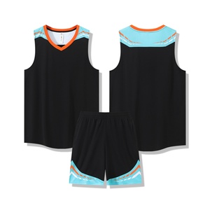 Gilet de basketball tricoté bicolore décontracté personnalisé - Matière Dri-Fit premium avec bandes réfléchissantes pour les matchs nocturnes - Product Image 3