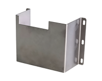Support de montage RDEKONO avec dissipation thermique par fentes, fabrication sur mesure en tôle, pour fabricant d'automatisation industrielle