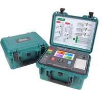 Testeur de résistance de terre FUZRR ES3002E, mesureur de résistivité du sol AC 1000A avec double pince