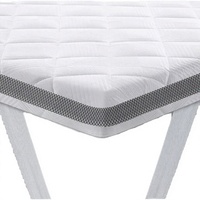 Protège-matelas pliable en microfibre imperméable et rafraîchissant, matelassé extra épais en mousse à mémoire de forme, pour hôtel et maison