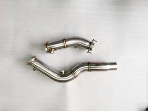 Tuyau d'échappement en acier inoxydable pour BMW 3" Turbo M3 M4 F80 F82 F83 S55 2014+ Test Pipe Exhaust Catless - Product Image 4